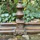 19th century bronze fireplace bar