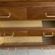 Vintage secretary of the 50s in oak