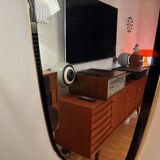 Large Rockabilly Mirror, 1960s