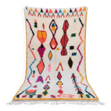 Moroccan Azilal rug in wool