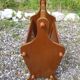 Ancien porte revues structure bois & cannage vintage