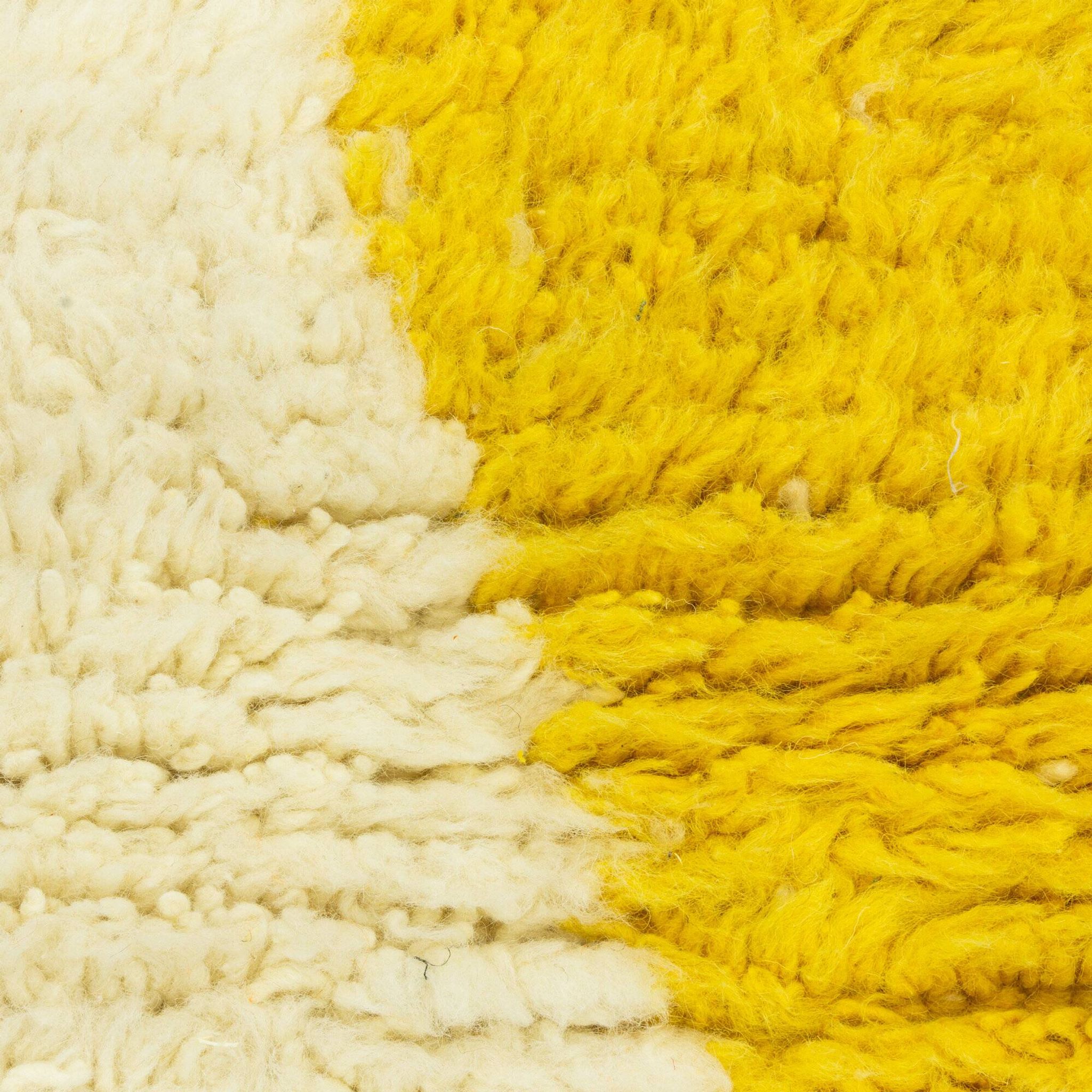 Tapis artisanal en laine du Maroc 2.5 x 1.5 m