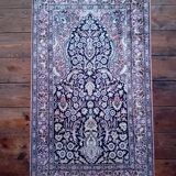Tapis cachemire soie fait main 155x92cm