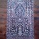 Handmade silk cashmere rug 155x92cm