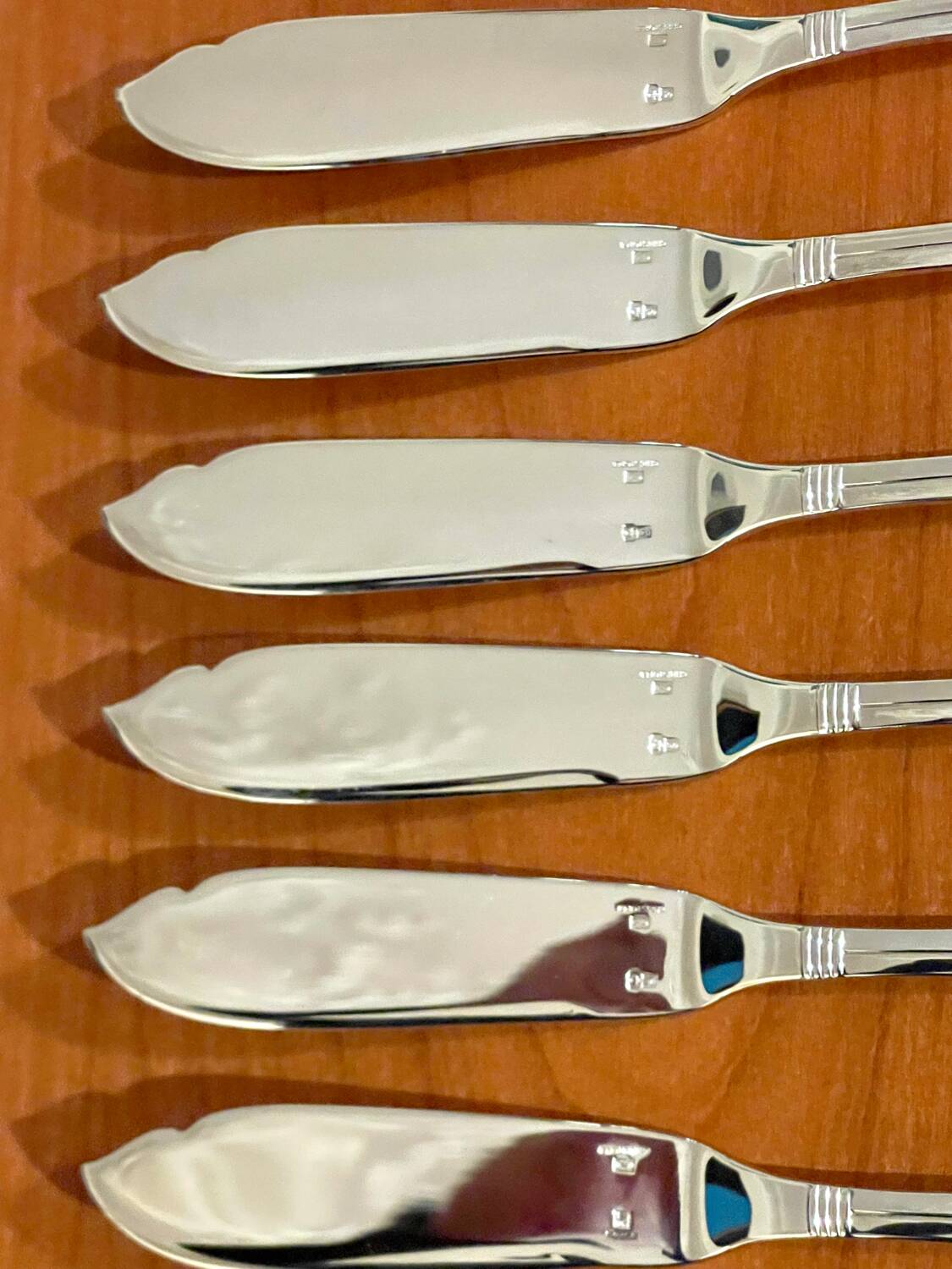Christofle Atlantide, fish cutlery, 12 pieces, very good condition