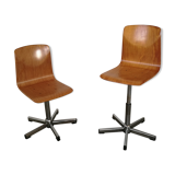 Pair of workshop chairs