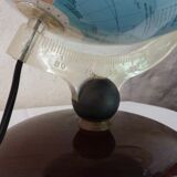 Light earth globe