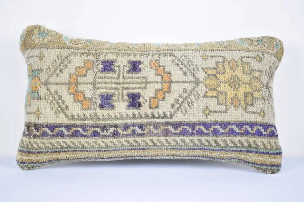 Vintage Turkish cushion cover 51x25 cm