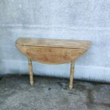 Half-moon table, console