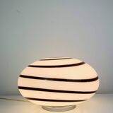 Zebra glass ball lamp by Eglo, 90s, vintage