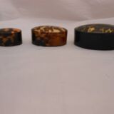 Set of 3 boxes/tortoise shell