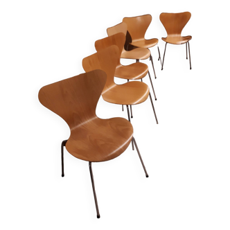 chaises Arno Jacobsen by Fritz Hansen