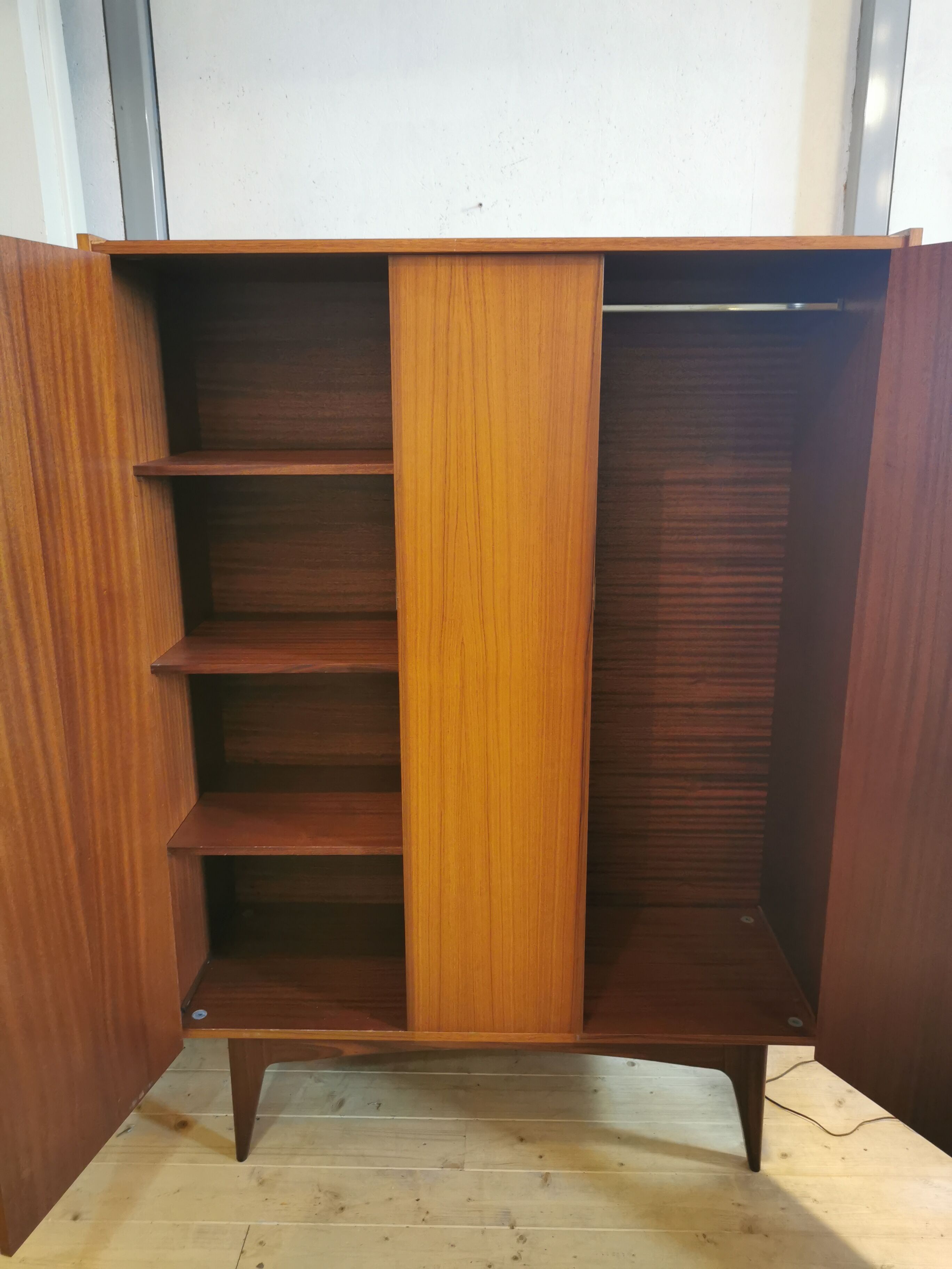 Scandinavian style wardrobe from the 60s