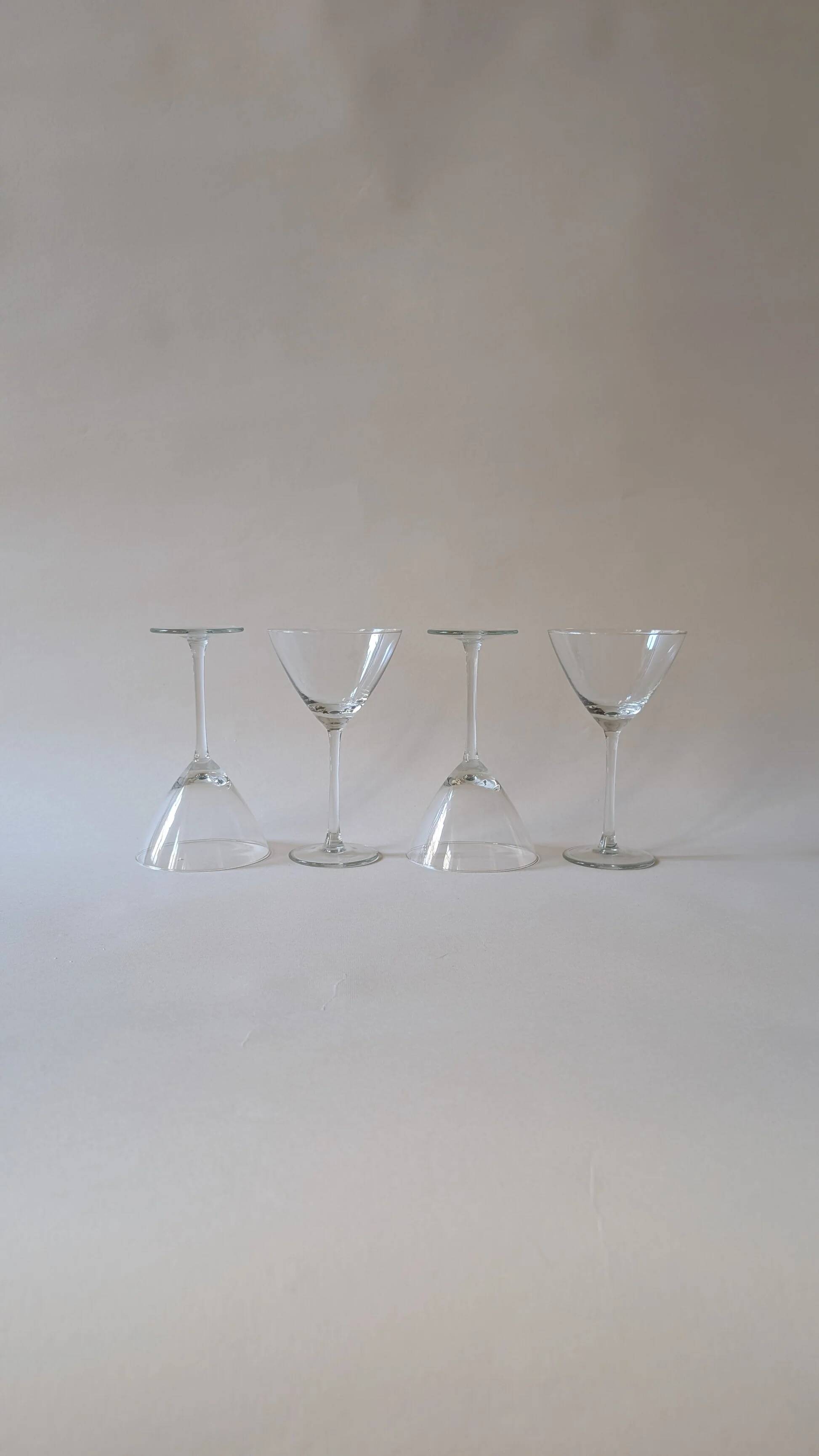 Lot de 4 verres à cocktail