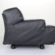 Leather 2-seater sofa "Fiandra" by Vico Magistretti for Cassina, 1970, Italy