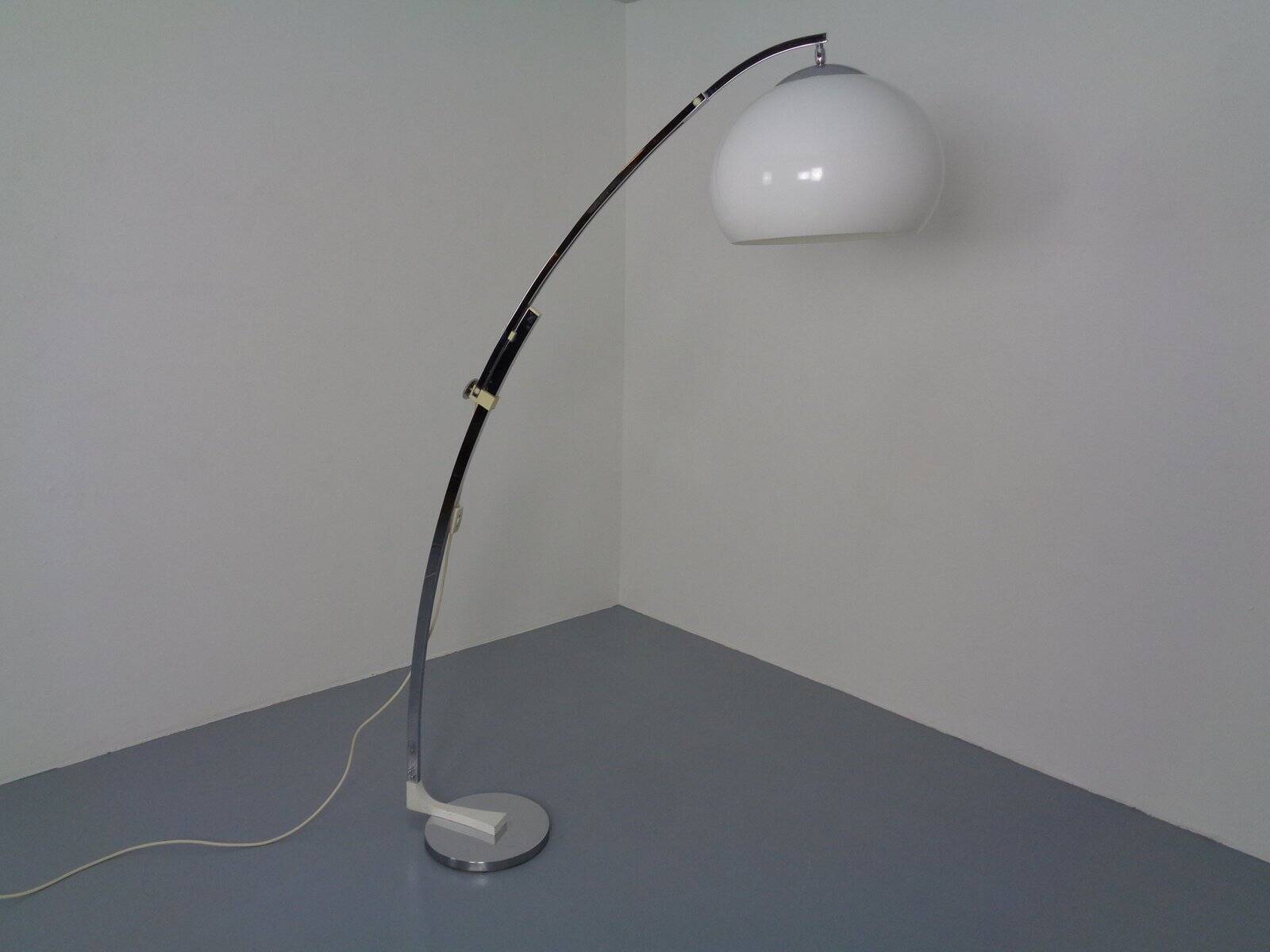 Large German arc lamp from Sölken Leuchten, 1960s
