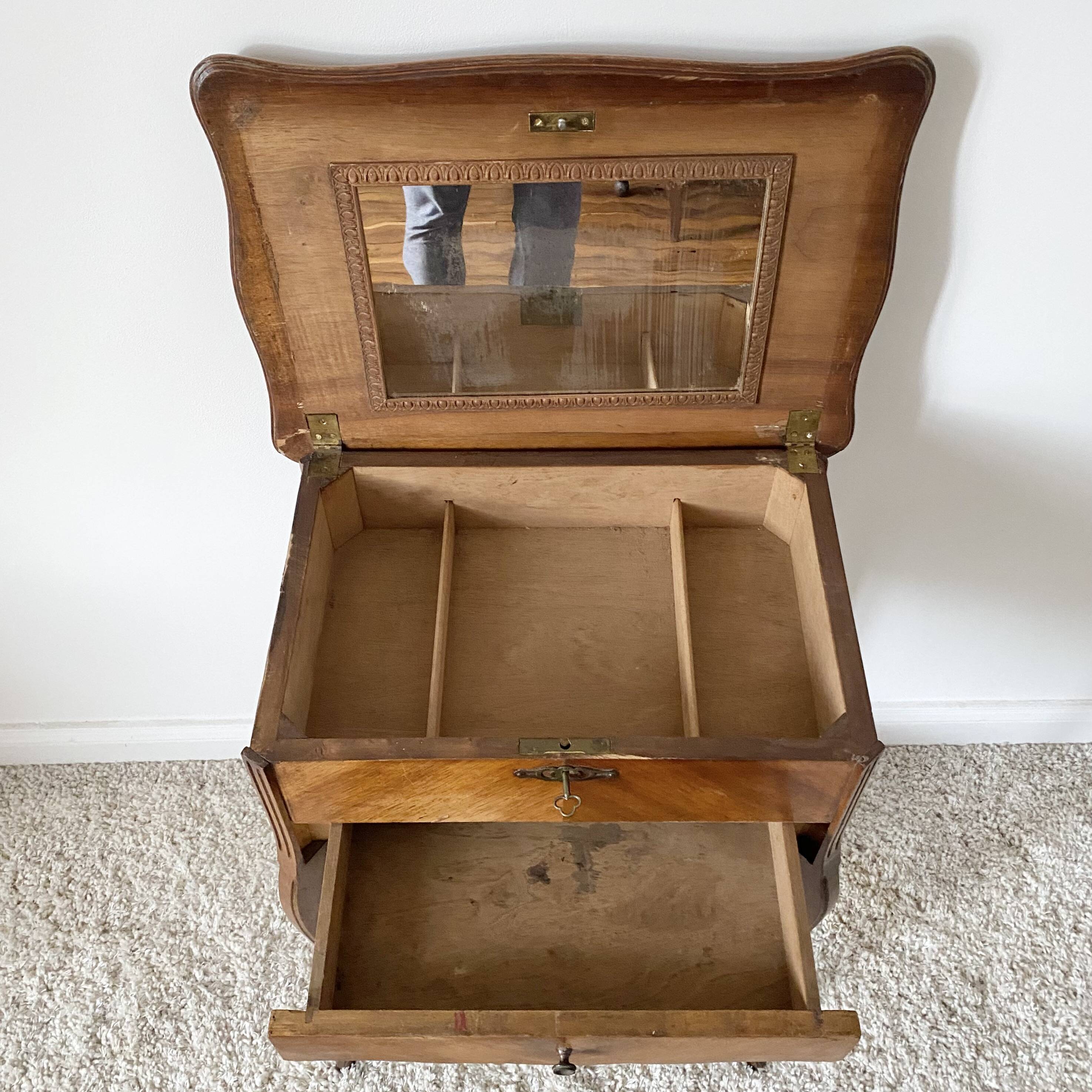 Louis XV style dressing table/console