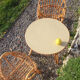 Vintage set for children in rattan