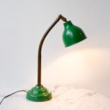 Green desk lamp from the 1950s