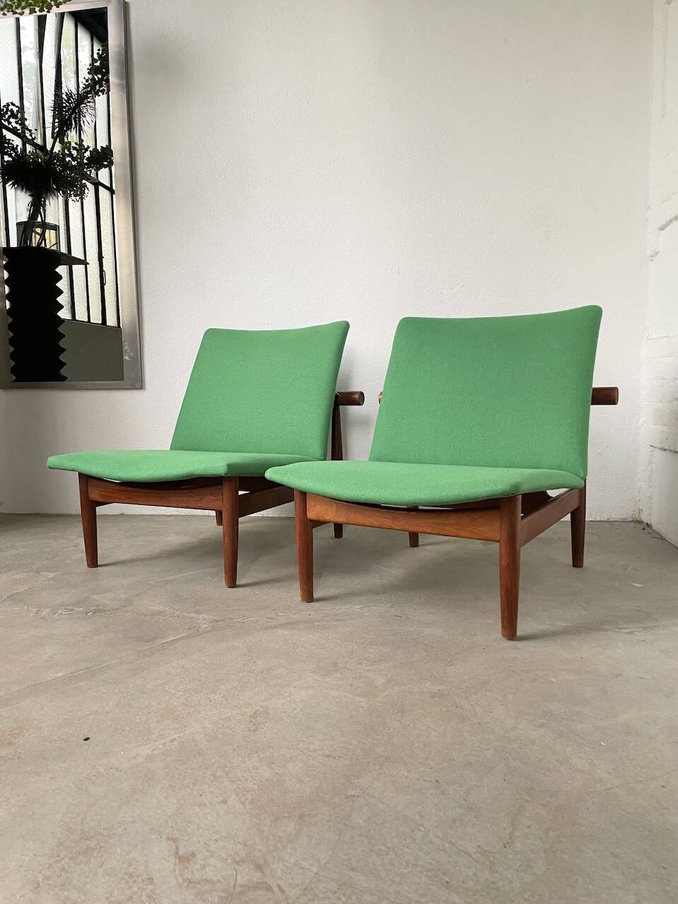 Pair of Finn Juhl Armchair model “Japan” France & Son