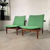 Pair of Finn Juhl Armchair model “Japan” France & Son