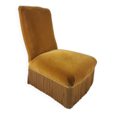 Vintage slipper chair