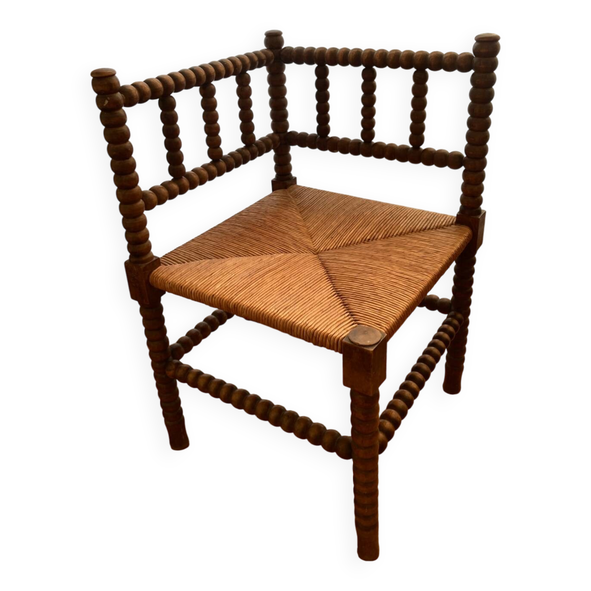 Pearl wood corner chair