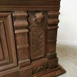 Oak office counter