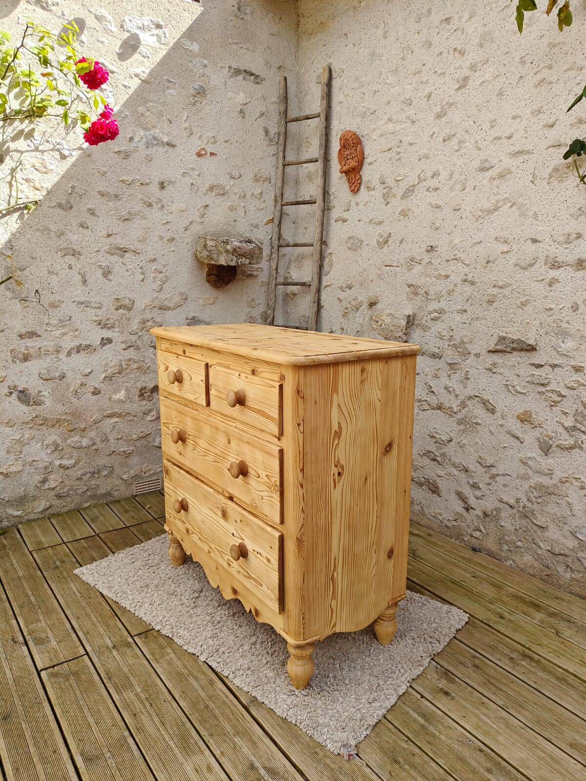 Commode anglaise Vintage