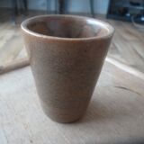 Set of 6 glasses in sandstone GP Digoin