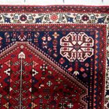 Antique Persian Qashqai rug 106cm x 152cm 1920s - 1C1242