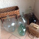 Rattan suitcase vintage 60/70