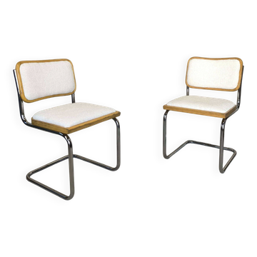 Vintage Breuer Cesca chair pair