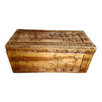 Grand Coffre boix exotique