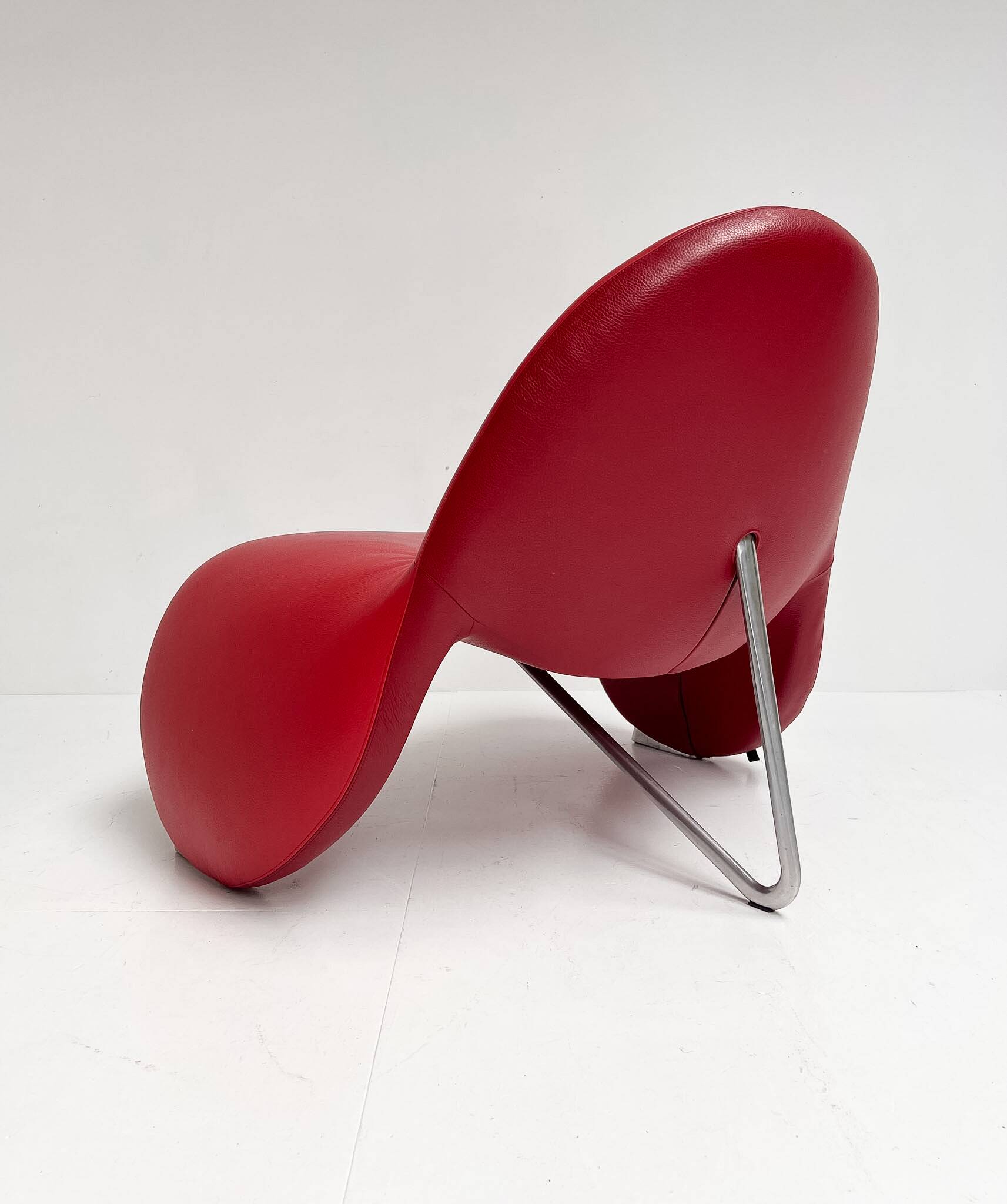 Leolux Sella lounge chair by Patrick Belli, 2010s.