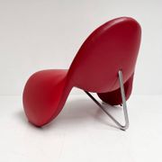 Fauteuil lounge Leolux Sella par Patrick Belli, années 2010.