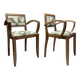 Paire de fauteuil Bridge