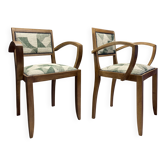 Bridge armchair pair