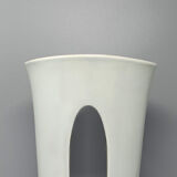 1970s Aqua Green Ceramic Vase. Made in Italy