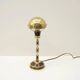 Adjustable desk lamp in lacquered brass, France 1940