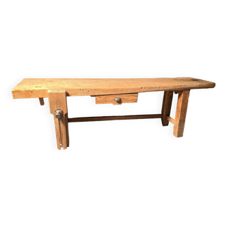 Old industrial workbench
