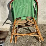 6 wicker chairs