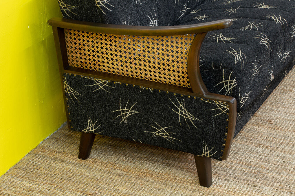 Vintage Scandinavian sofa – 197 cm