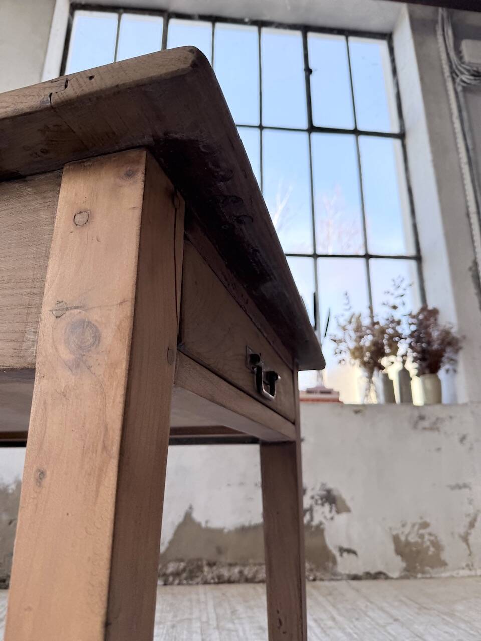 XL oak farmhouse table 1950 235cm