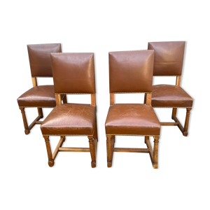4 chaises anciennes en