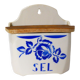Badonviller porcelain salt box 211269
