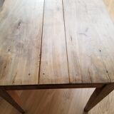 Table de ferme 4 tiroirs