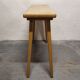 Vintage solid wood console
