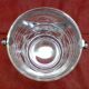 Crystal ice bucket, vintage.