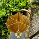 Vintage 1960s brass umbrella stand